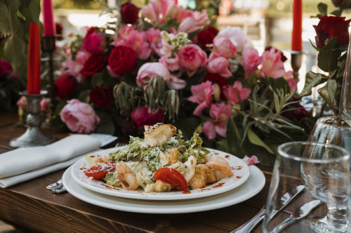 DIY Wedding Decor Using Custom Tableware