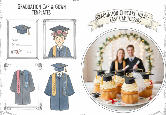Graduation Cupcake Ideas: Easy Cap Toppers for Any Celebration