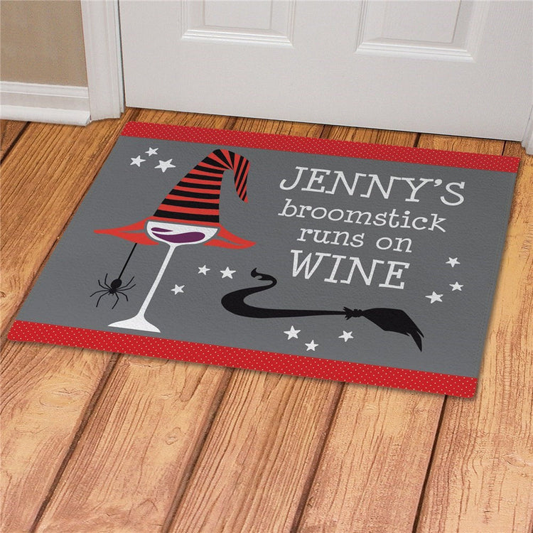 Personalized Halloween Doormats to Welcome Spooky Guests