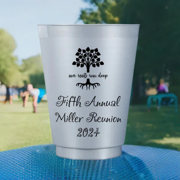 Personalized Family Reunion Cups