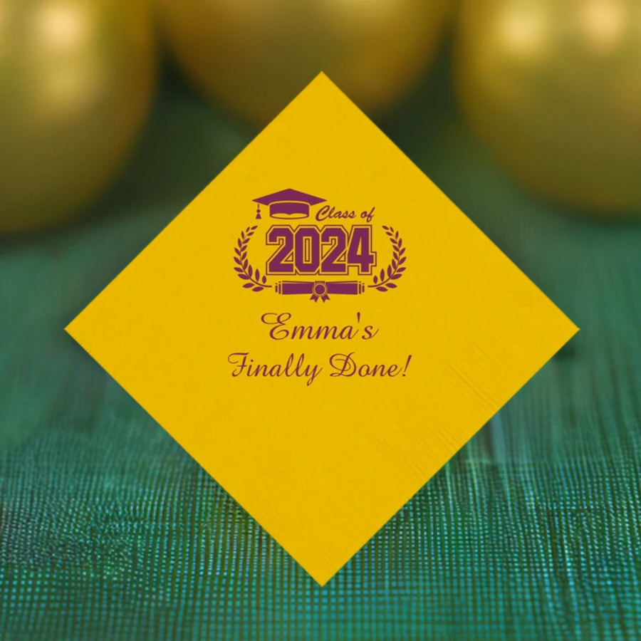 Personalized Class of 2024 Graduation Party Sign. Graduation