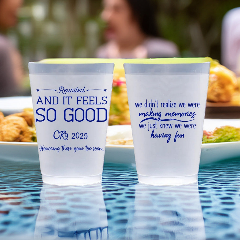 Tippytoad personalized family reunion cups with inspiring reunion quotes for memorable gatherings