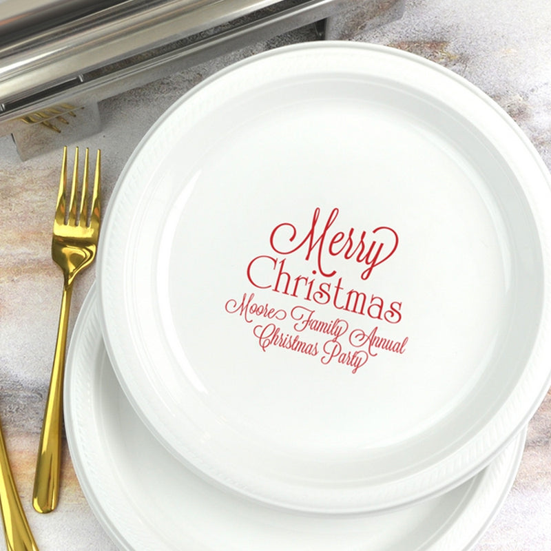 Christmas sold Dinner Plates 10